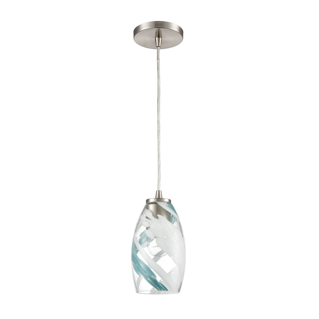 Elk Turbulence 85211/1 Pendant Light - Satin Nickel