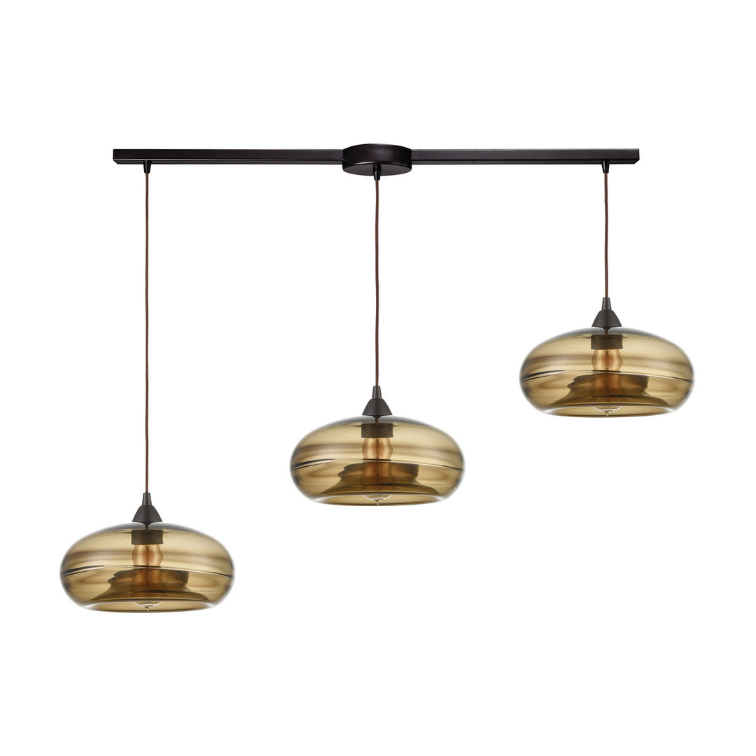 Elk Hazelton 85212/3L Pendant Light - Oil Rubbed Bronze