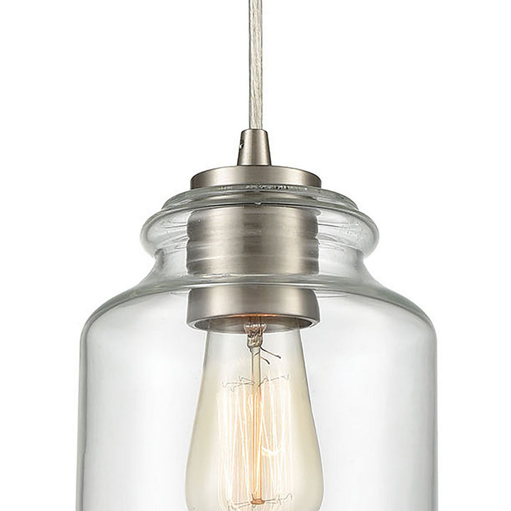 Elk Josie 85213/1 Pendant Light - Satin Nickel