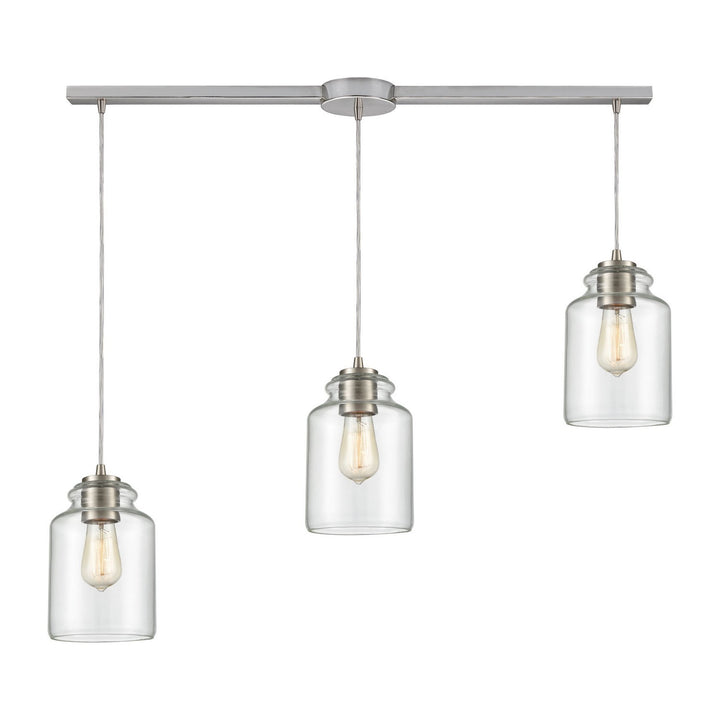 Elk Josie 85213/3L Pendant Light - Satin Nickel