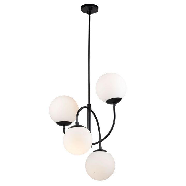 Artcraft Moonglow SC13224BK Chandelier Light - Matte Black