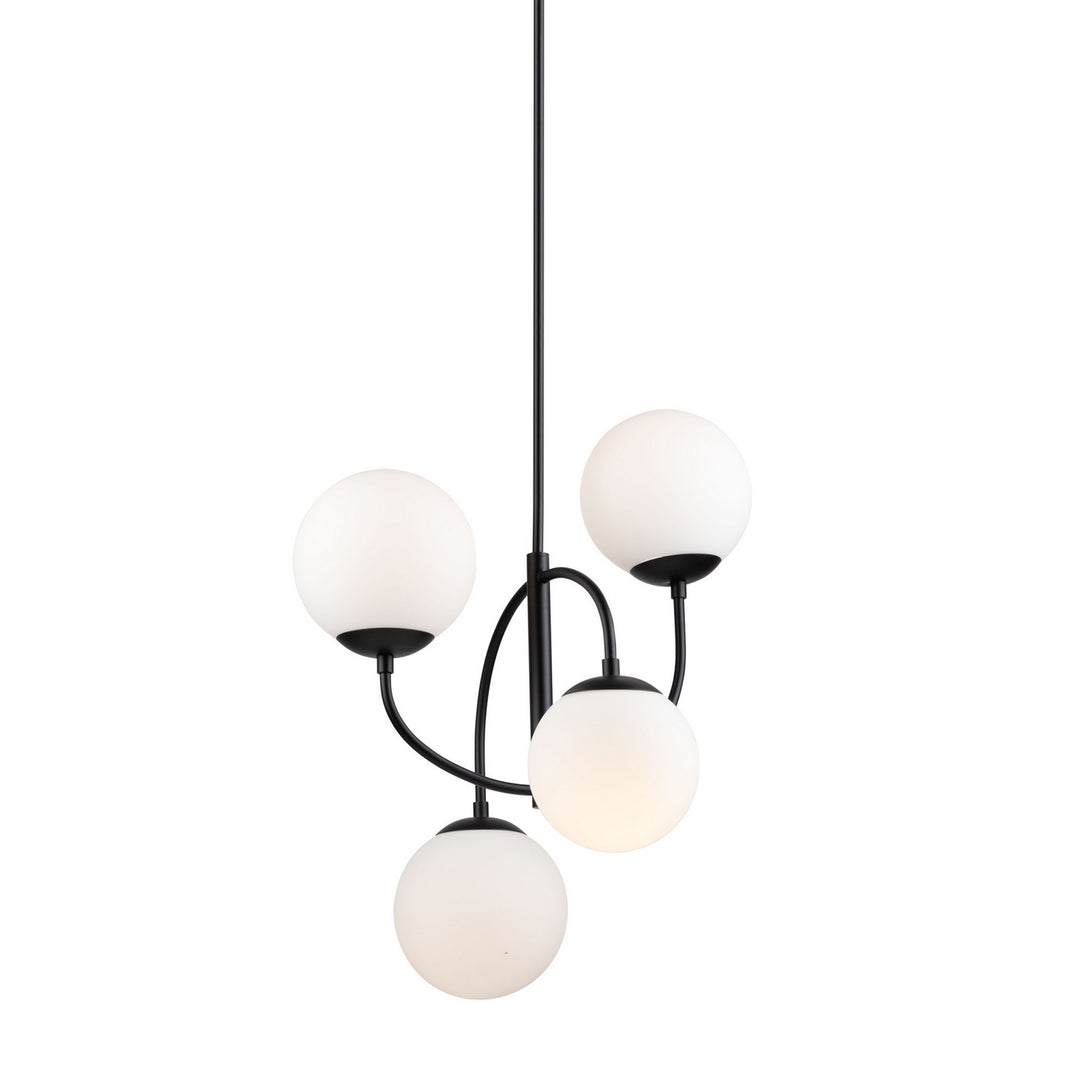 Artcraft Moonglow SC13224BK Chandelier Light - Matte Black