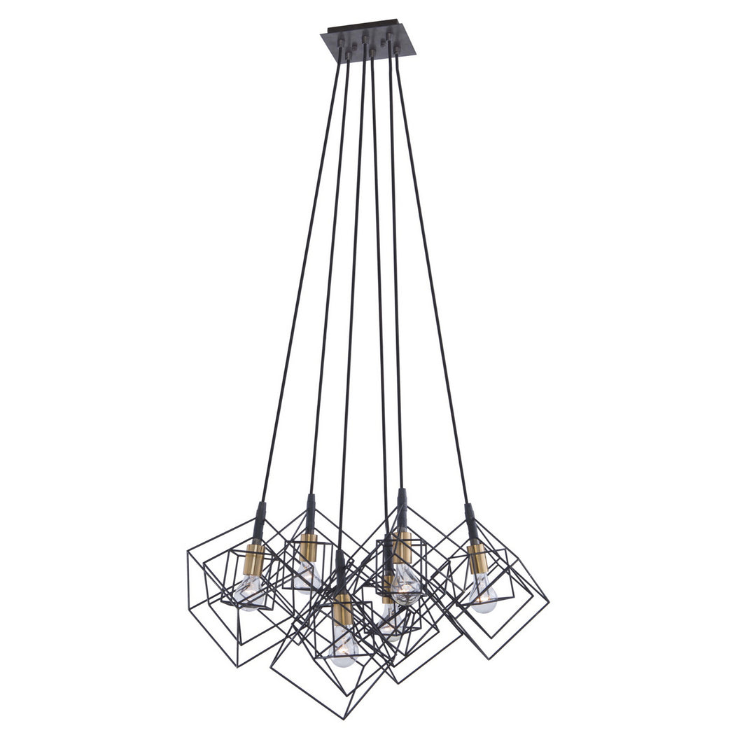 Artcraft Artistry AC11119 Pendant Light - Matte Black & Harvest Brass