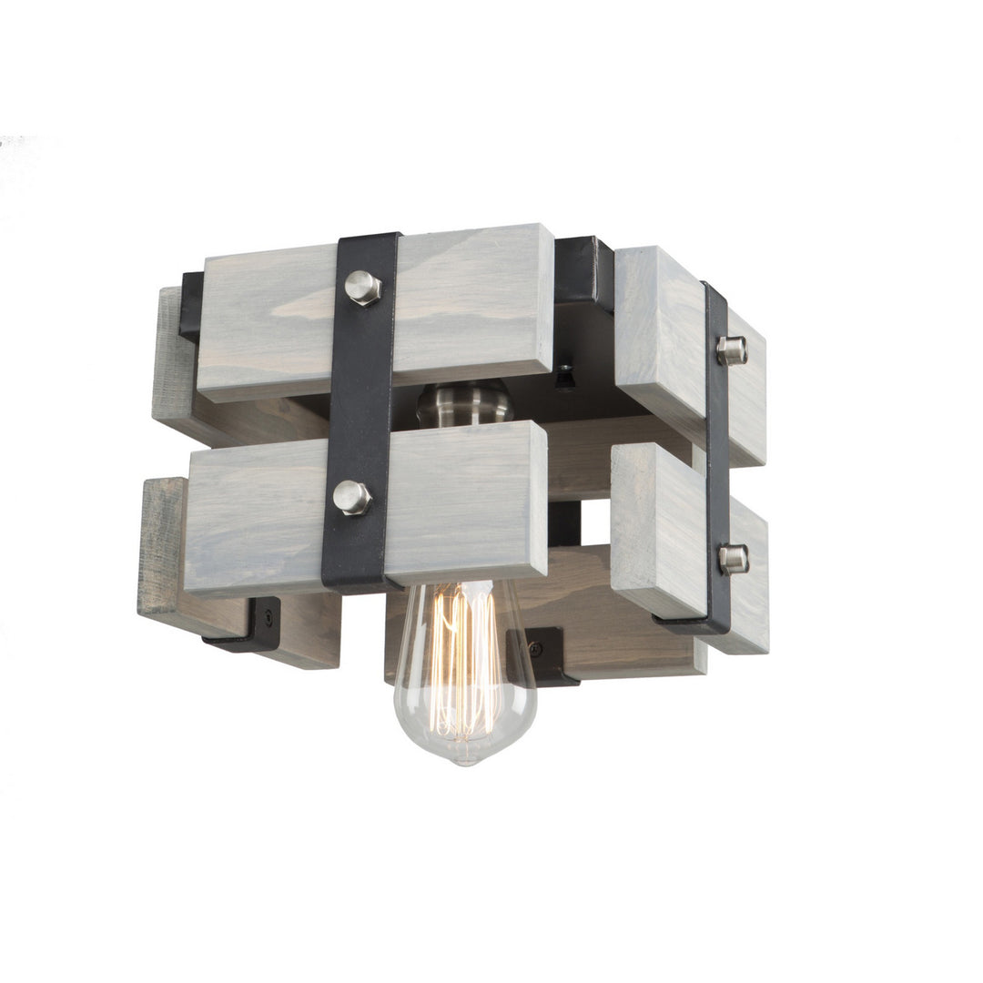 Artcraft Barnyard AC11491BW Ceiling Light - Beach Wood