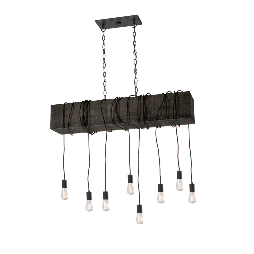 Artcraft Farmhouse AC11508BK Pendant Light - Dark Pine