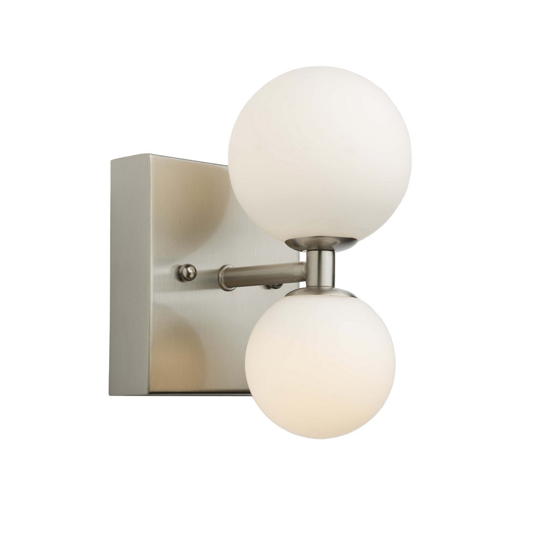 Artcraft Hadleigh AC6612 Wall Light - Brushed Nickel