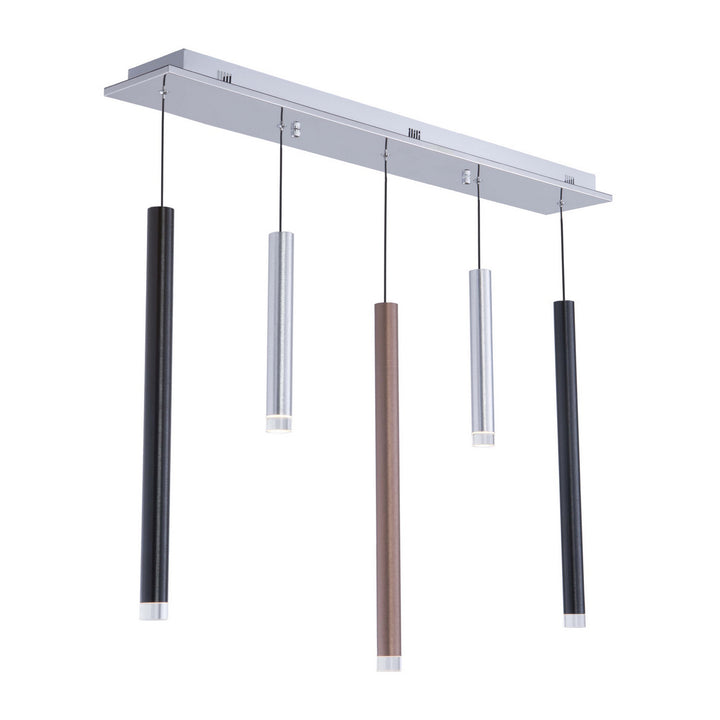 Artcraft Galiano AC7085MU Pendant Light - Black,  Copper,  Satin Aluminum