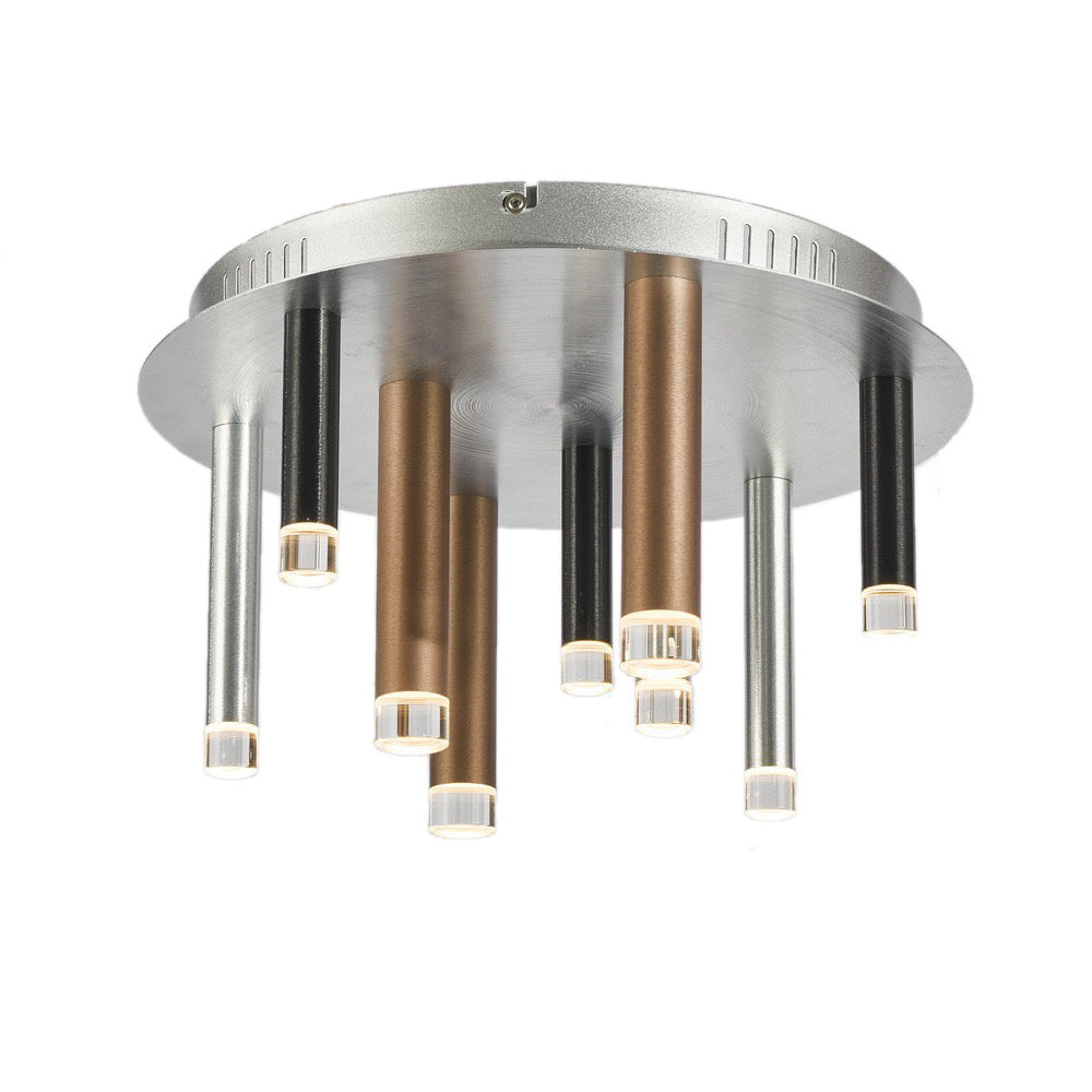 Artcraft Galiano AC7089MU Ceiling Light - Black, Copper, Satin Aluminum