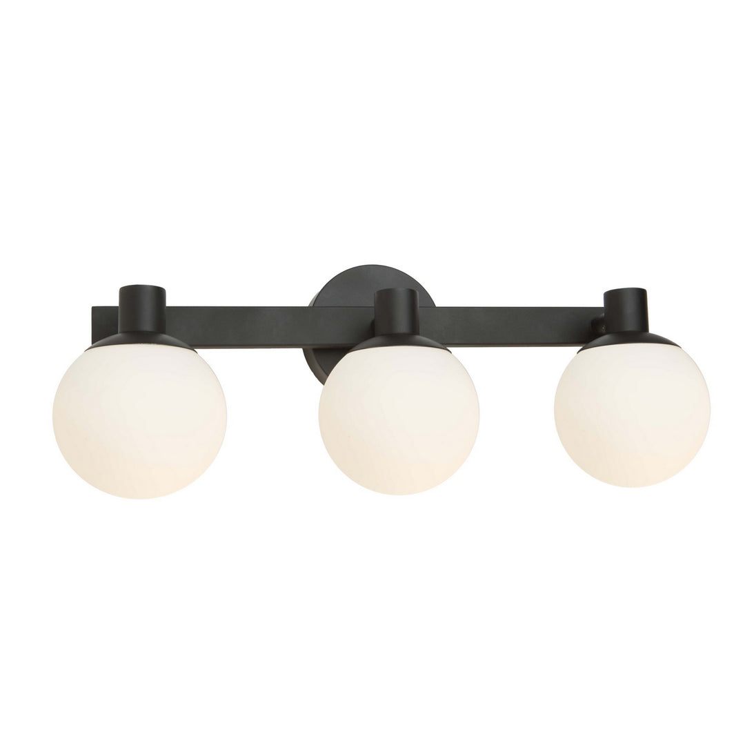 Artcraft Tilbury AC7093BK Bath Vanity Light 25 in. wide - Semi Gloss Black