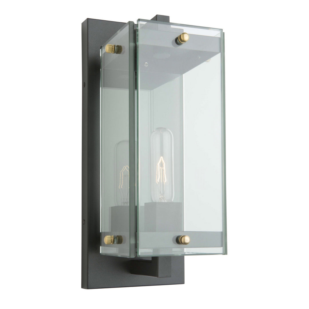 Artcraft Lighting AC8121BK Bradgate One Light Outdoor Wall Mount Outdoor Black