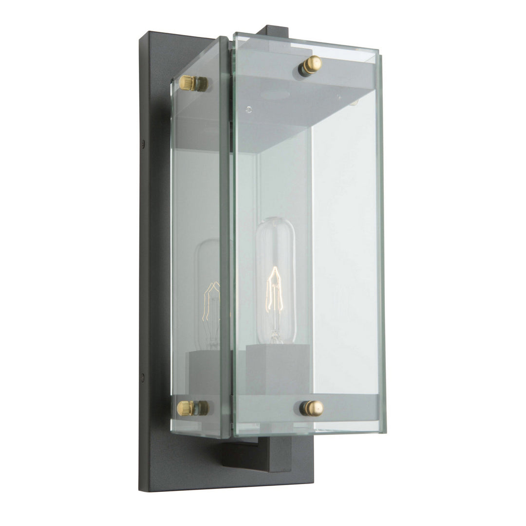 Artcraft Lighting AC8131BK Bradgate One Light Outdoor Wall Mount Outdoor Black