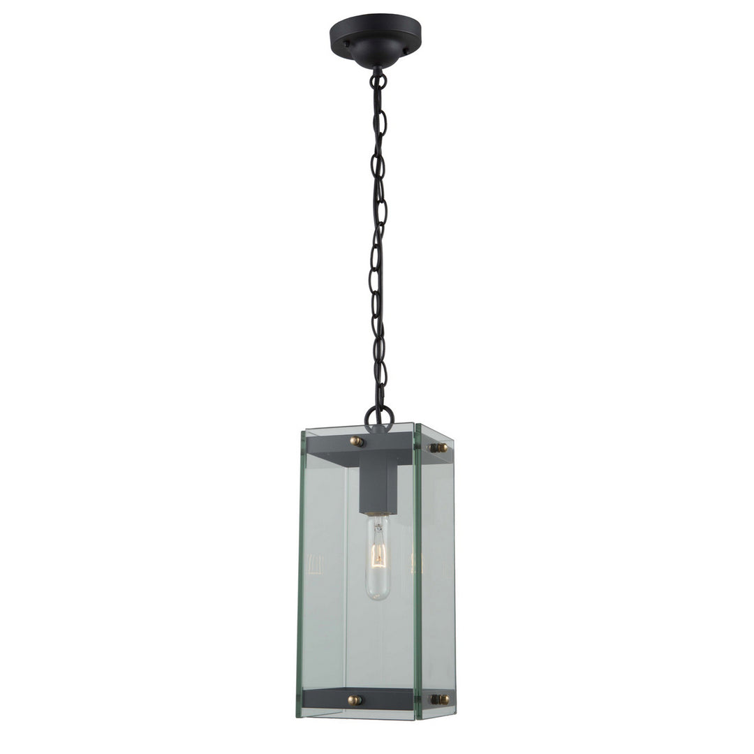 Artcraft Lighting AC8145BK Bradgate One Light Outdoor Pendant Outdoor Black