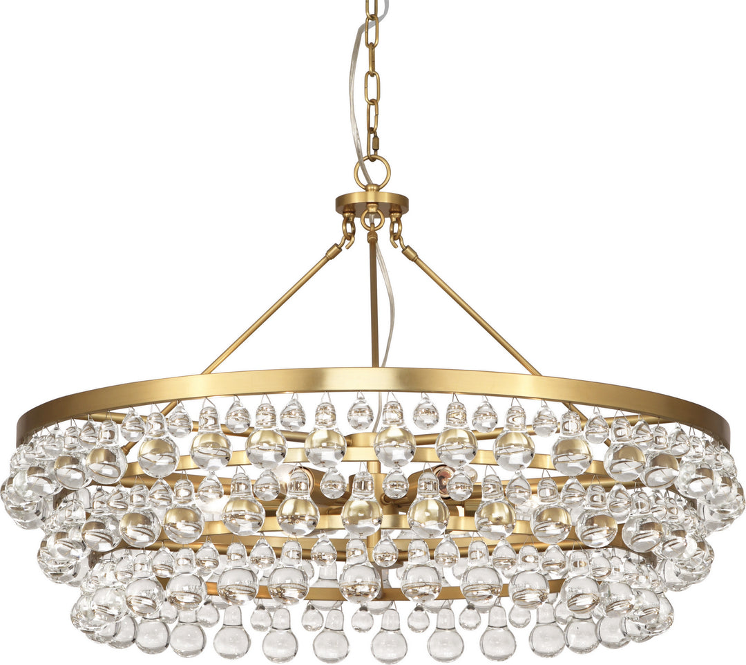 Robert Abbey Bling 1004 Chandelier Light - Antique Brass