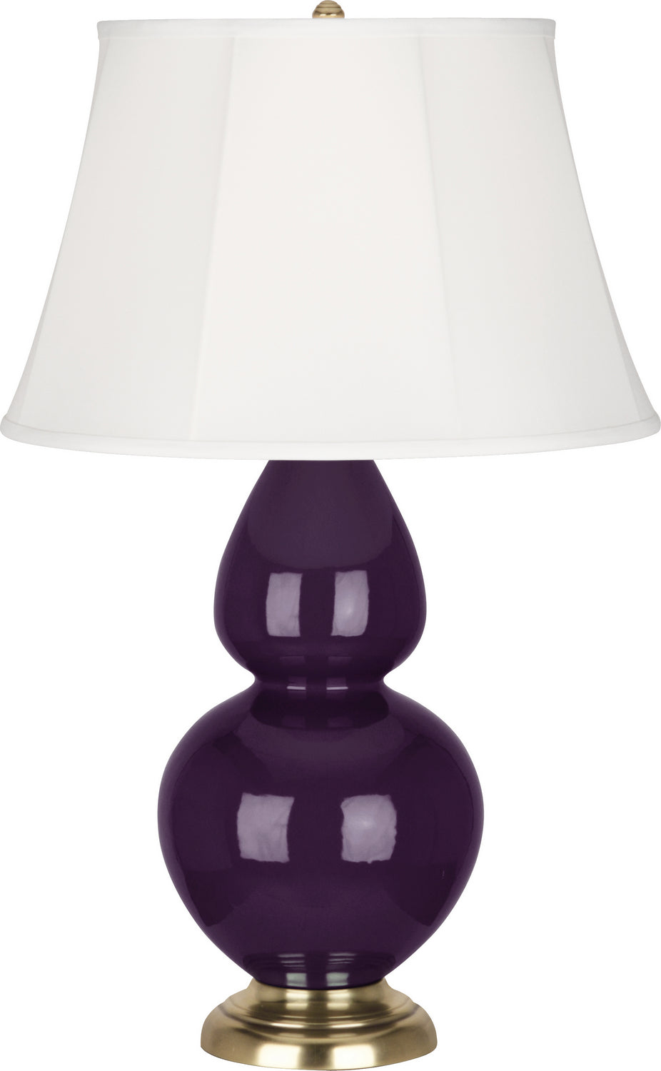 Robert Abbey Lighting 1745 Double Gourd Lamp Amethyst Glazed