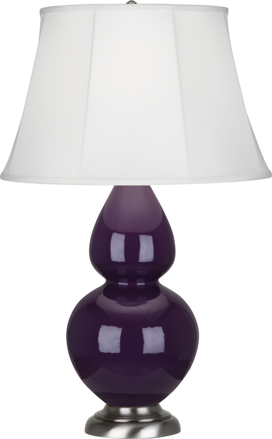 Robert Abbey Lighting 1747 Double Gourd Lamp Amethyst Glazed