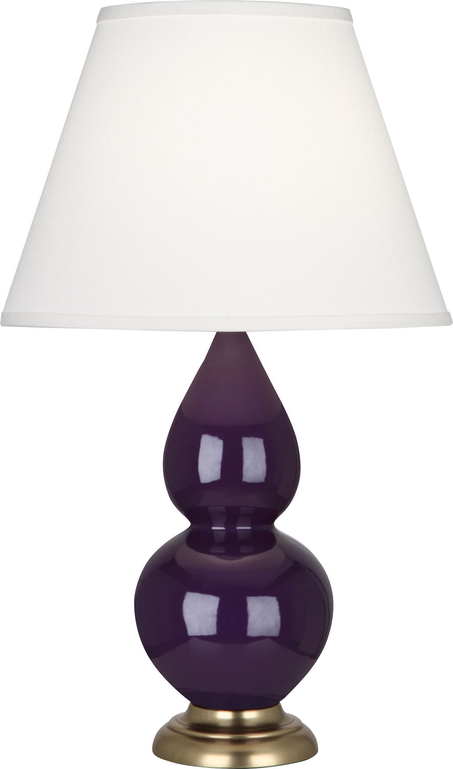 Robert Abbey Lighting 1765X Small Double Gourd Lamp Amethyst Glazed