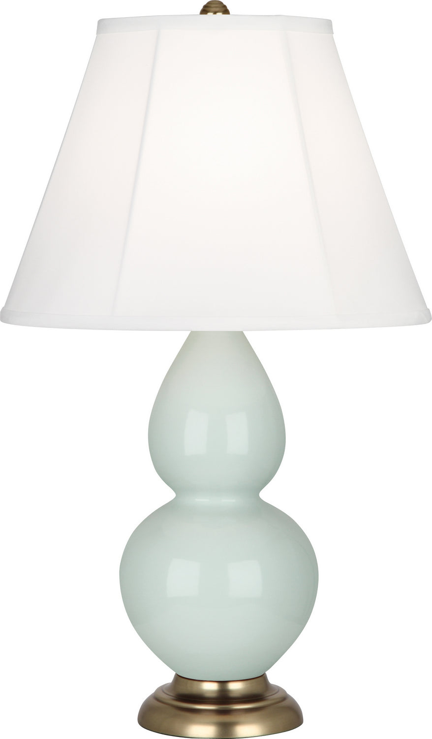 Robert Abbey Lighting 1789 Double Gourd Lamp Celadon Glazed