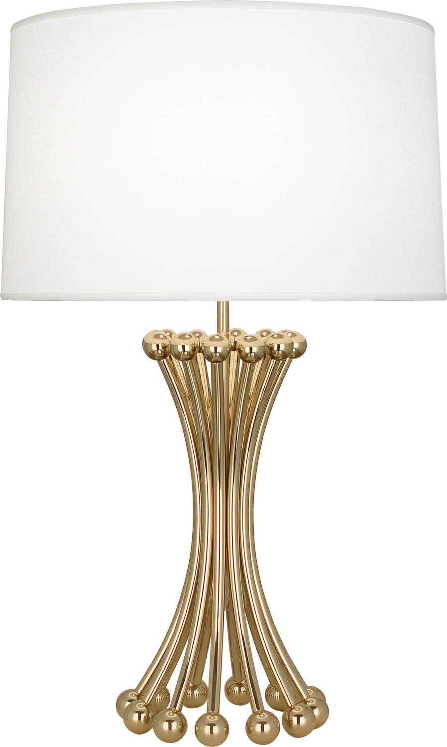 Robert Abbey Lighting 475 Jonathan Adler Biarritz Lamp Polished Brass