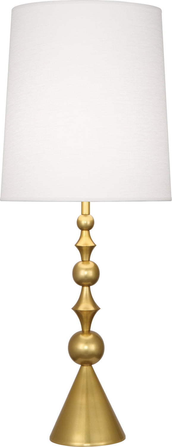 Robert Abbey Lighting 786 Jonathan Adler Harlequin Lamp Antique Brass