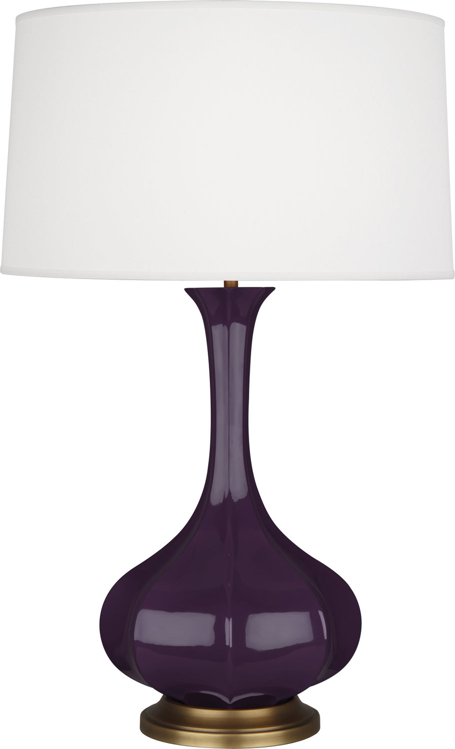 Robert Abbey Lighting AM994 Pike Lamp Amethyst Glazed