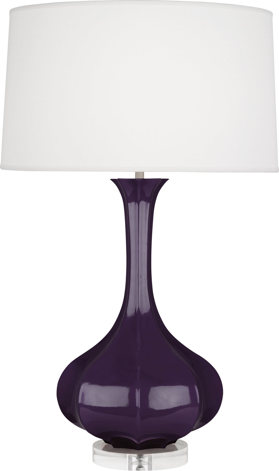 Robert Abbey Lighting AM996 Pike Lamp Amethyst Glazed