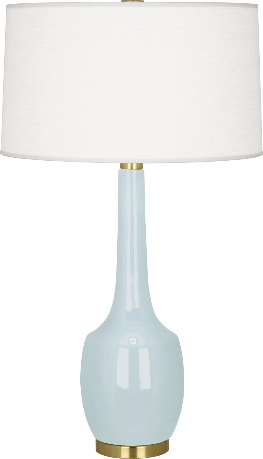 Robert Abbey Lighting BB701 Delilah Lamp Baby Blue Glazed