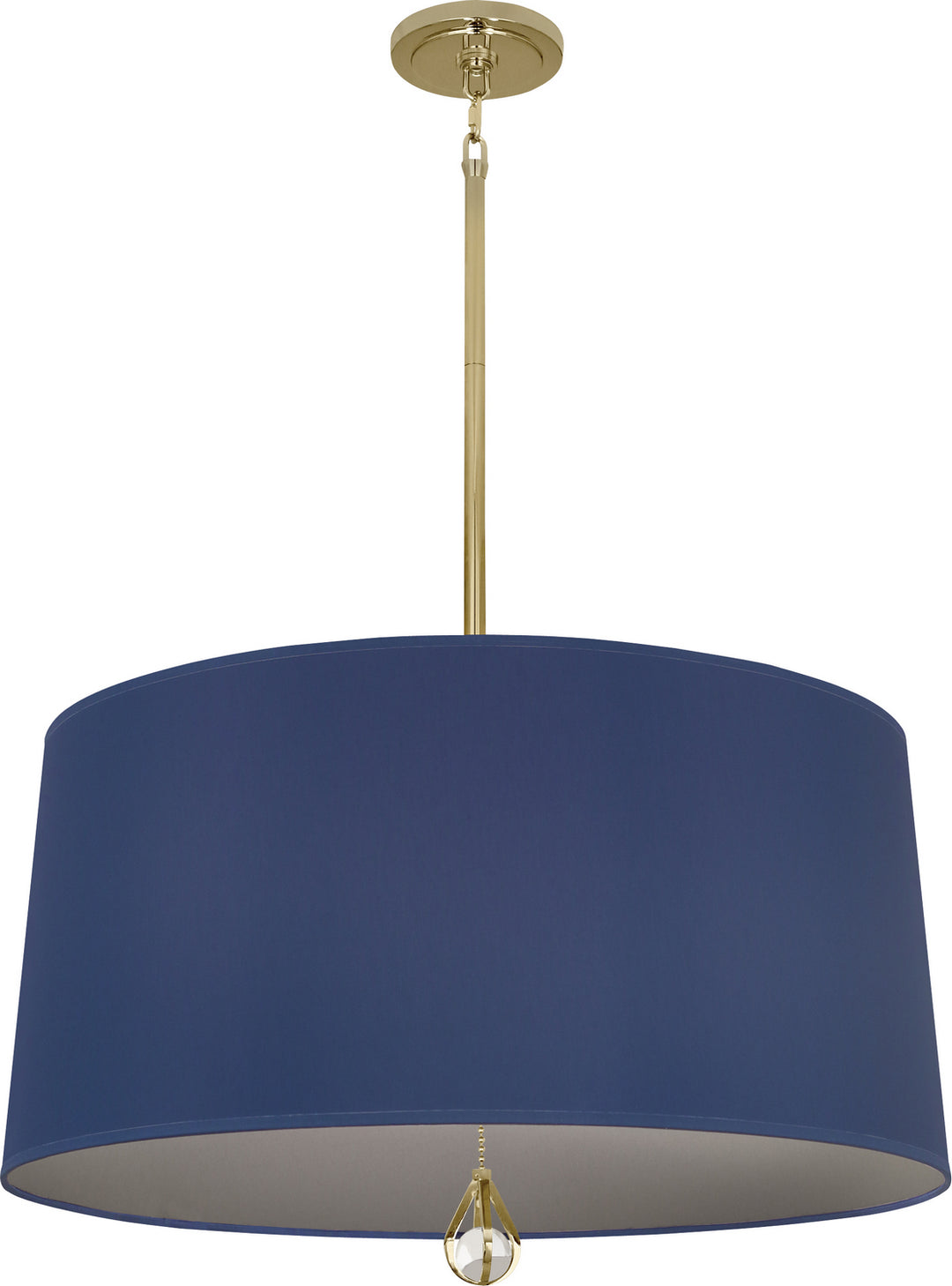 Robert Abbey Williamsburg Custis BN328 Pendant Light - Modern Brass