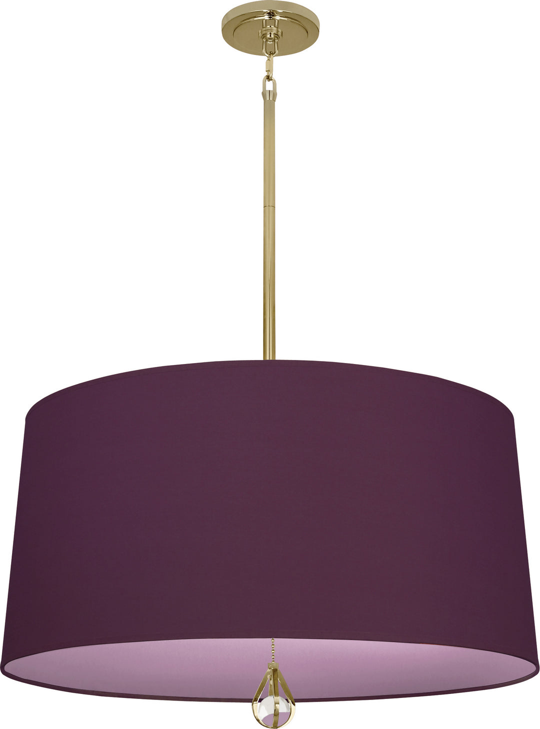 Robert Abbey Williamsburg Custis BN334 Pendant Light - Modern Brass