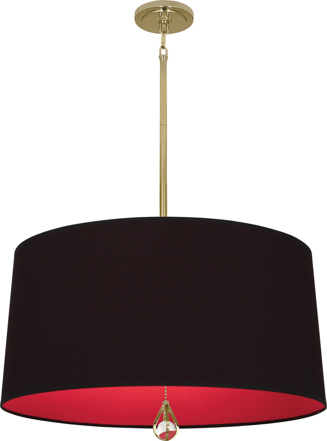 Robert Abbey Williamsburg Custis BN339 Pendant Light - Modern Brass