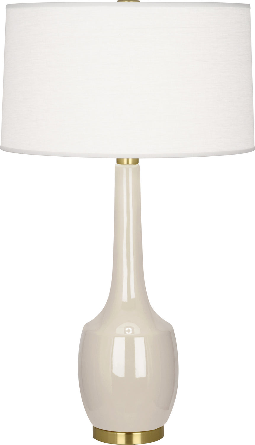 Robert Abbey Lighting BN701 Delilah Lamp Bone Glazed