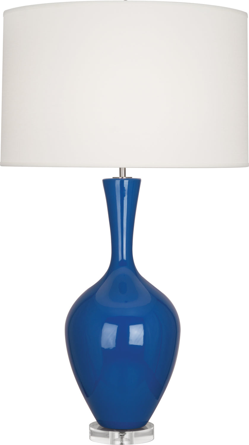 Robert Abbey Lighting MR980 Audrey Lamp Marine Blue Glazed