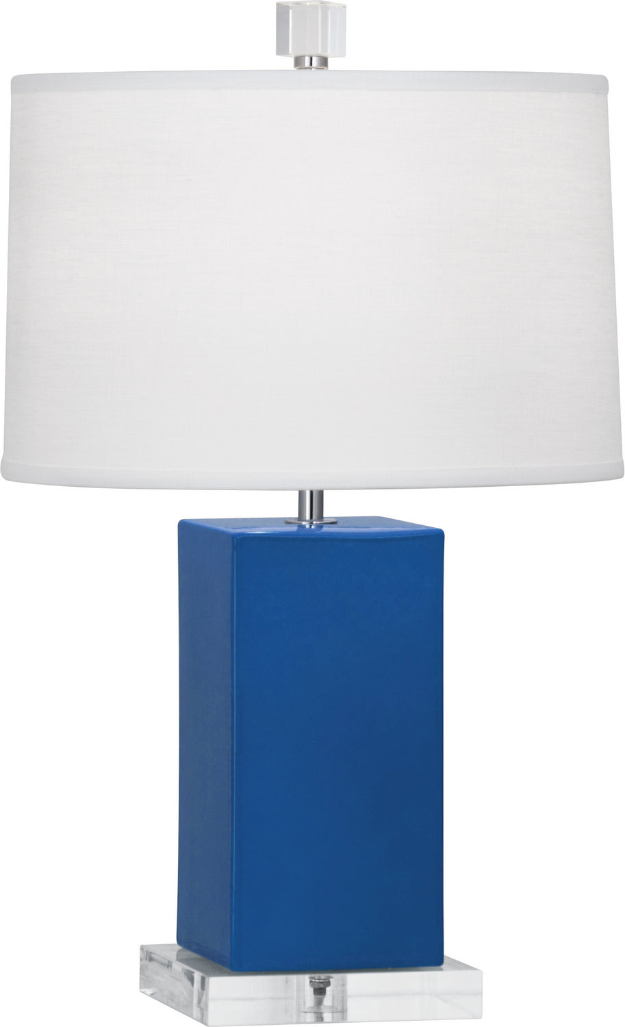 Robert Abbey Lighting MR990 Harvey Lamp Marine Blue Glazed