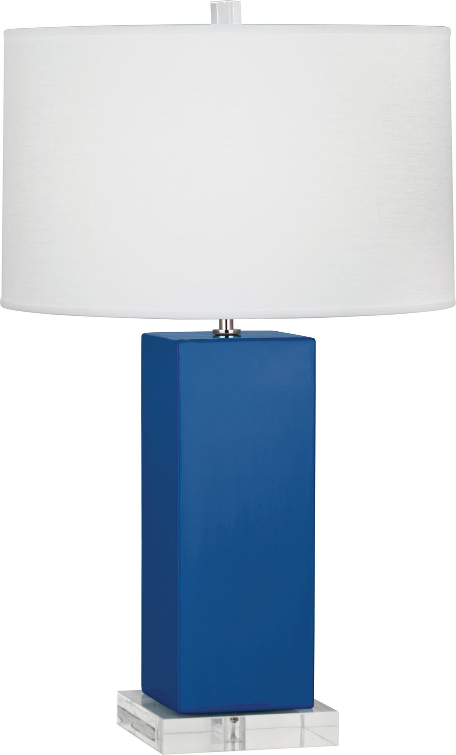 Robert Abbey Lighting MR995 Harvey Lamp Marine Blue Glazed