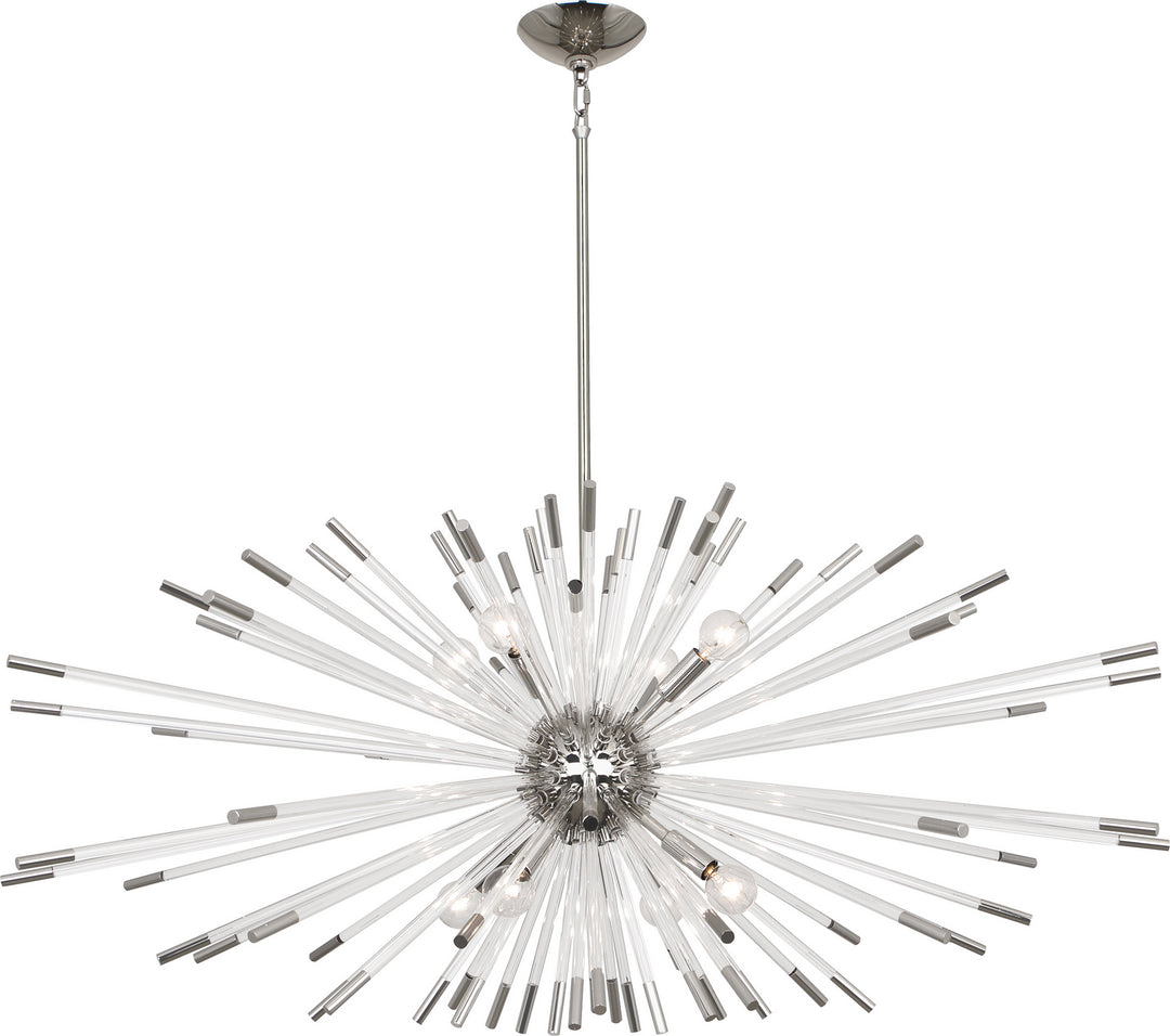 Robert Abbey Andromeda S1200 Chandelier Light - Polished Nickel