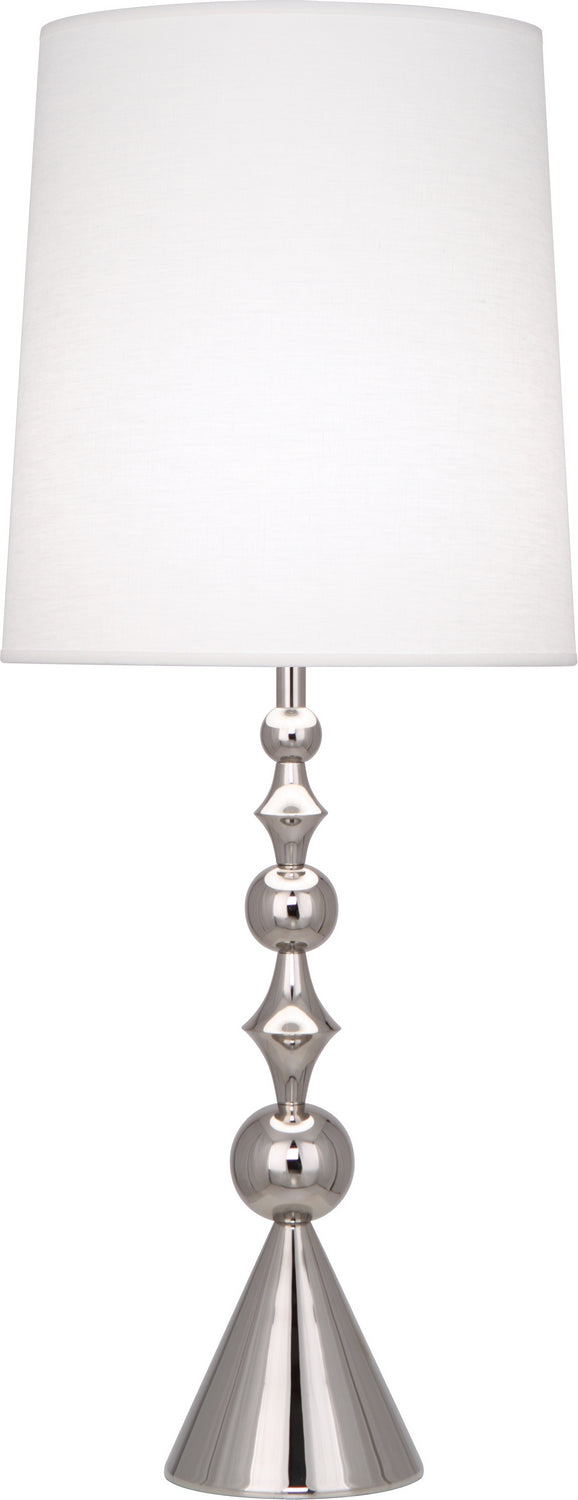 Robert Abbey Lighting S786 Jonathan Adler Harlequin Lamp Polished Nickel