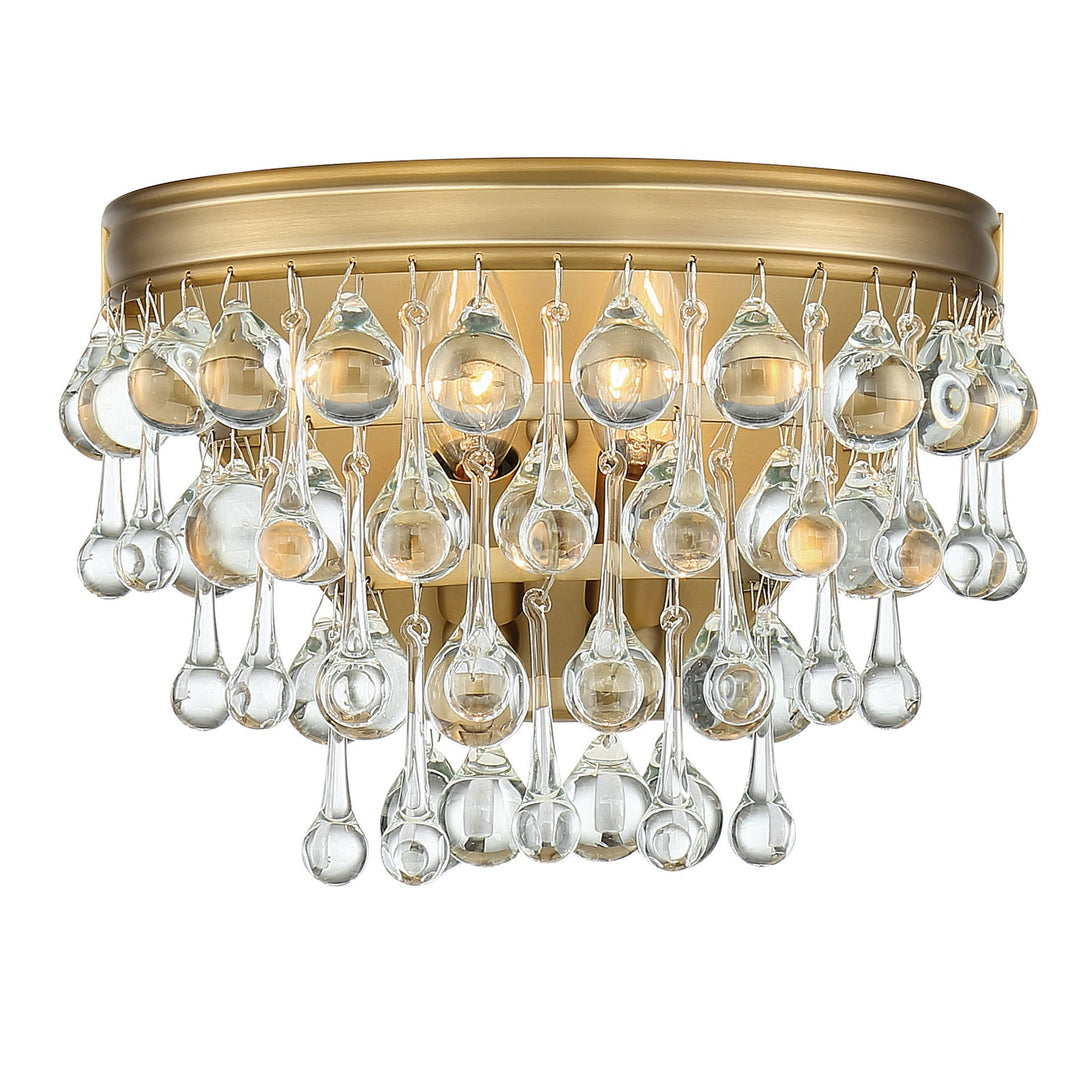 Crystorama Calypso 132-VG Ceiling Light - Vibrant Gold