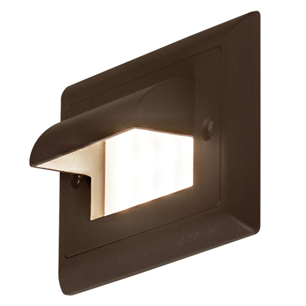 Bruck Lighting 138021BZ/3/HC Step Led Accent Utility Light Bronze / Dark