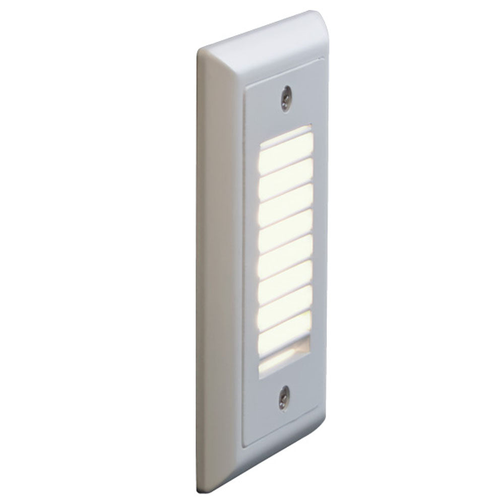 Bruck Lighting 138021WH/3/VL Step Led Accent Utility Light White