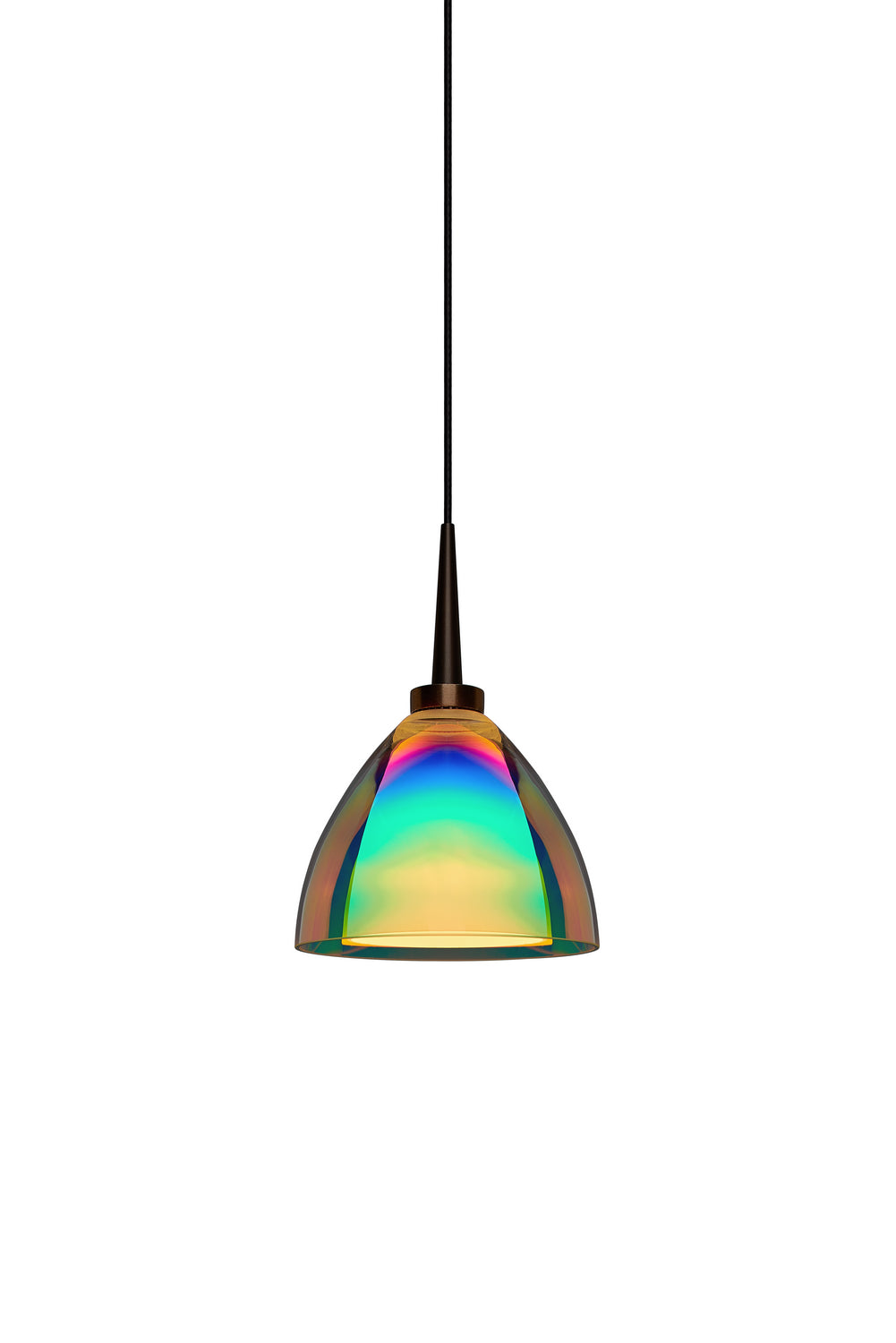 Bruck Lighting 223908BZ/MP Rainbow Led Pendant Track Light Bronze / Dark