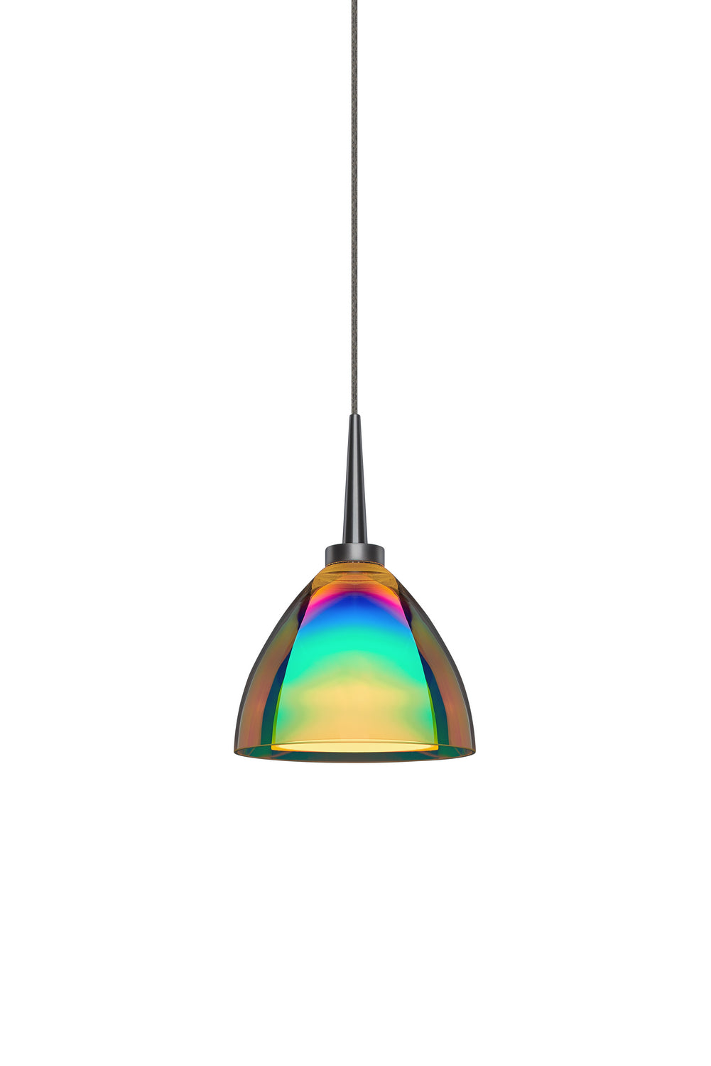 Bruck Lighting 223908MC/MP Rainbow Led Pendant Track Light Chrome