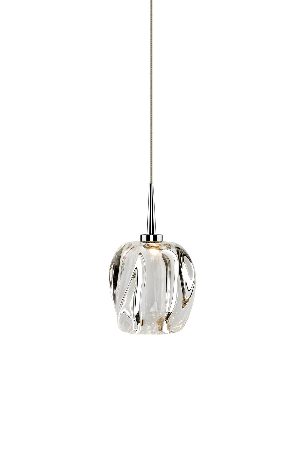 Bruck Lighting 223950CH/MP Aurora Led Pendant Track Light Chrome