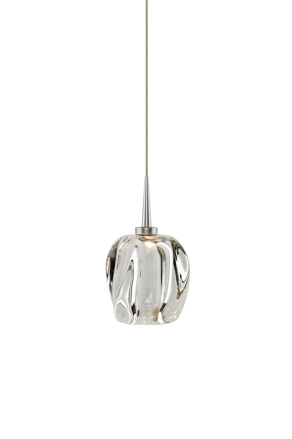 Bruck Lighting 223950MC/MP Aurora Led Pendant Track Light Chrome