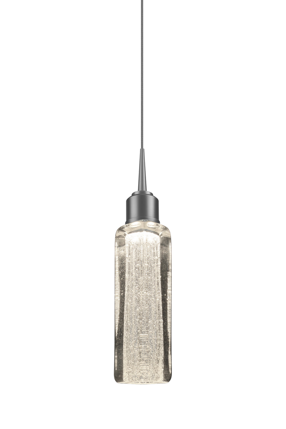 Bruck Lighting 223990MC/MP Capella Led Pendant Track Light Pewter, Nickel, Silver