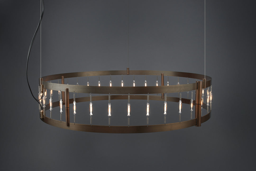 Bruck Flight 225090/LED/bz Chandelier Light - Bronze