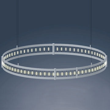 Bruck Flight 225090/LED/MC Chandelier Light - Matte Chrome