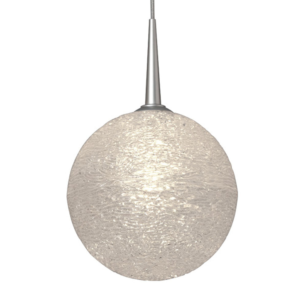 Bruck Lighting 320890MC/MP Dazzle One Light Pendant Track Light Chrome