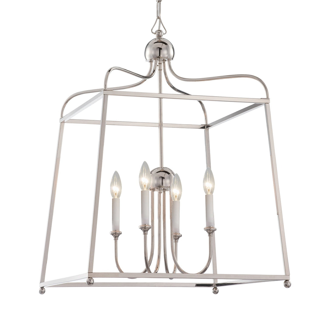 Crystorama Lighting 2244-PN_NOSHADE Sylvan  Polished Nickel