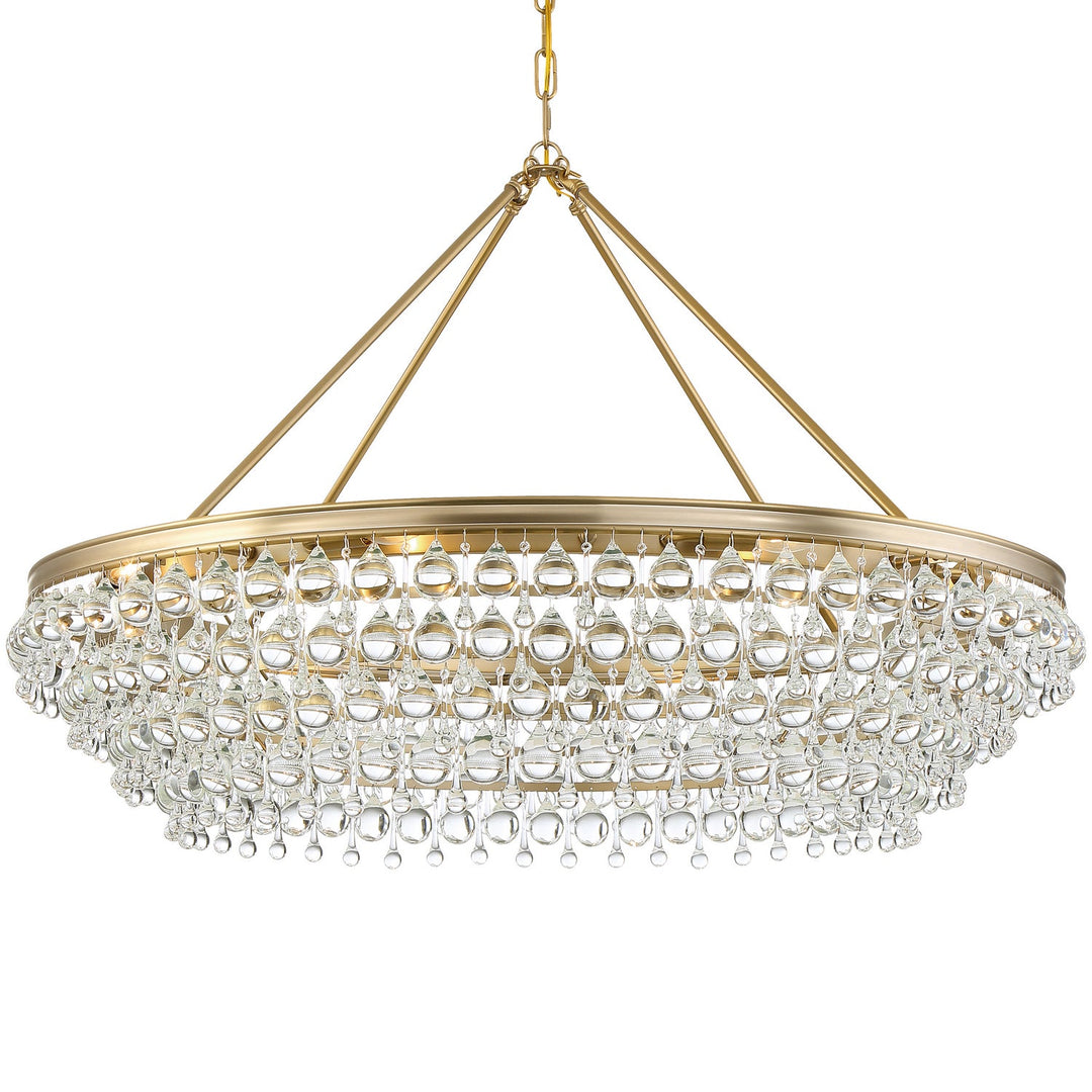 Crystorama Calypso 278-VG Chandelier Light - Vibrant Gold