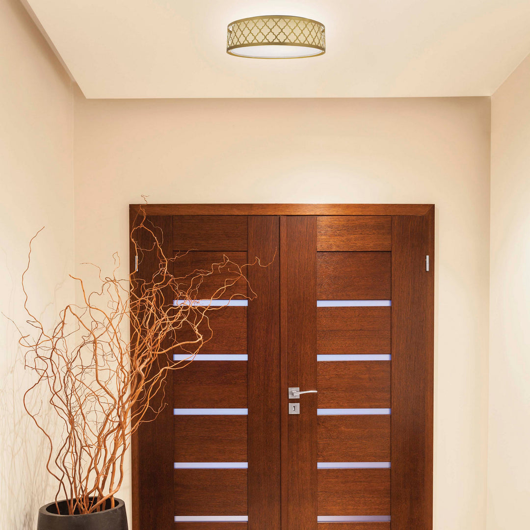 Nuvo 62-987R1 Ceiling Light - Natural Brass