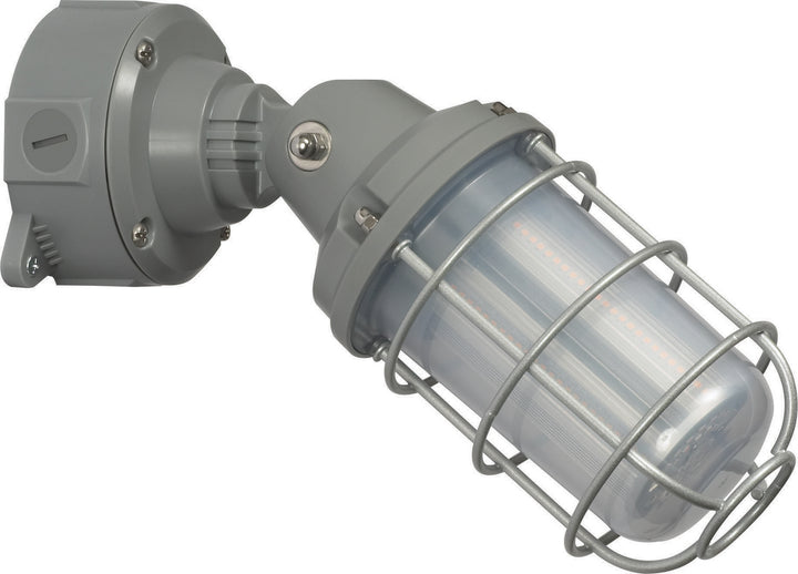Nuvo Lighting 65-172  Led Adjustable Vapor Tight Utility Light Gray